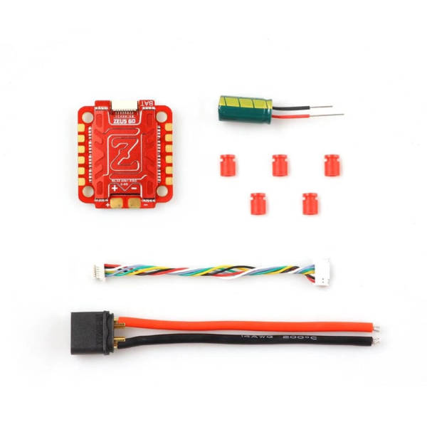 HGLRC Zeus 60A 3-6S BLHeli 32 4in1 ESC - Image 6