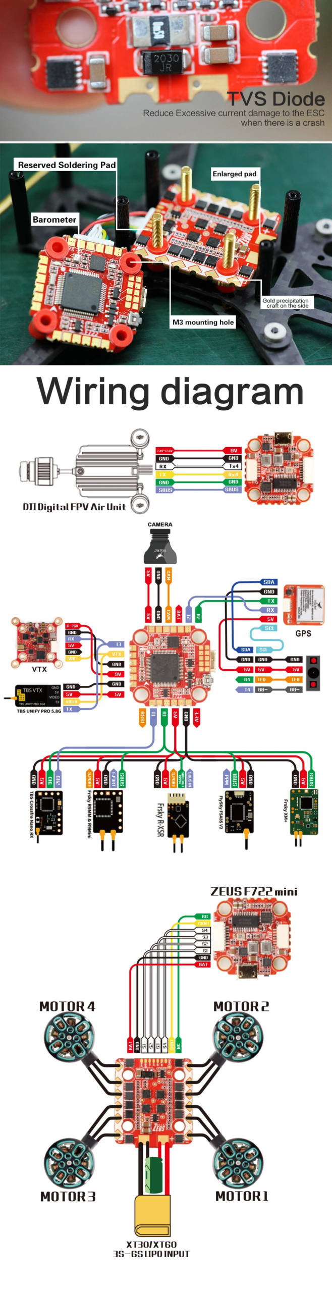 HGLRC Zeus F728 STACK for FPV Racing Drones 6 - HGLRC