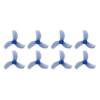 Gemfan 35mm 1.4" 3-Blade Durable Propeller - 1mm Shaft (Set of 8) - Pick your Color 5 - Gemfan