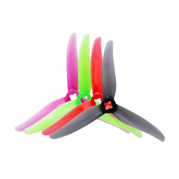 Gemfan Hurricane 4023 Durable 3-Blade Propeller - 1.5mm (Set of 4) - Pick your Color 1 - Gemfan