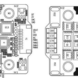 Airbot Ori32 BLHeli32 25A 4-in-1 ESC 10 - Airbot