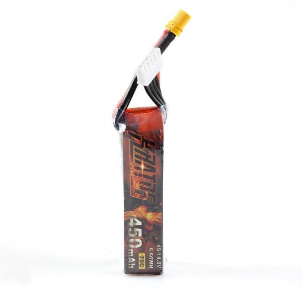 HGLRC KRATOS 4S 450MAH 75C FPV Drone Battery - Tinywhoop LiPo Battery
