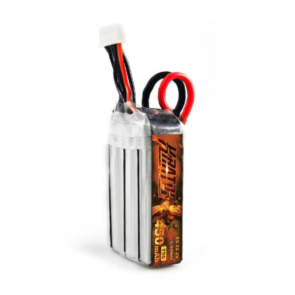 HGLRC KRATOS 6S1P 22.2V 450mAh 75C Lipo Battery with XT30 Plug