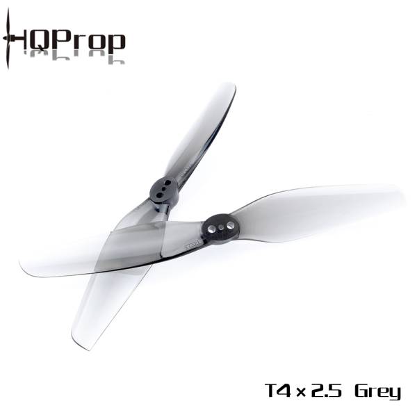 HQ Prop T4X2.5 Props - Poly Carbonate (2CW+2CCW) - Grey