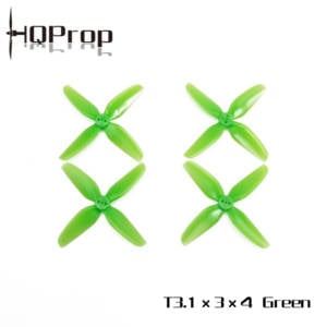 HQProp T3.1x3x4 Quad-Blade 3" Prop 4 Pack - Pick Your Color 7 - HQProp