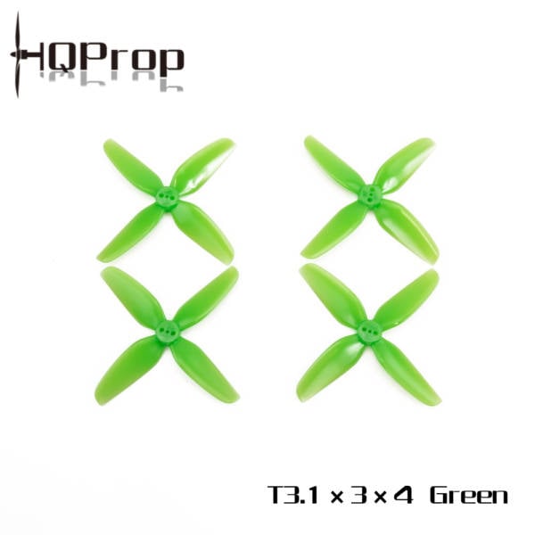 HQProp T3.1x3x4 Quad-Blade 3" Prop 4 Pack - Pick Your Color 4 - HQProp