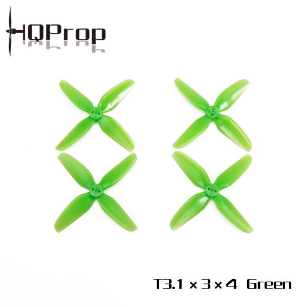 HQProp T3.1x3x4 Quad-Blade 3" Prop 4 Pack - Pick Your Color - Image 4