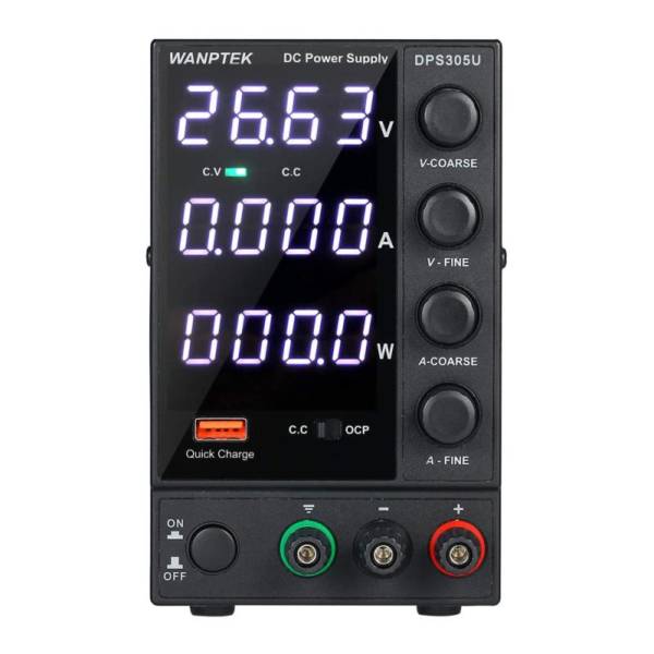 WANPTEK DPS305U 5A 150W SWITCHING DC POWER SUPPLY AC 115V/230V