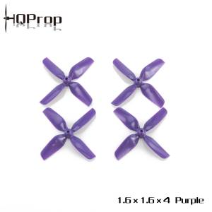 HQ Micro Whoop Prop 1.6X1.6X4 (2CW+2CCW) - Pick your Color