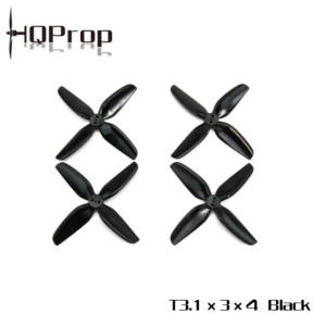 HQProp T3.1x3x4 Quad-Blade 3" Prop 4 Pack - Pick Your Color 1 - HQProp