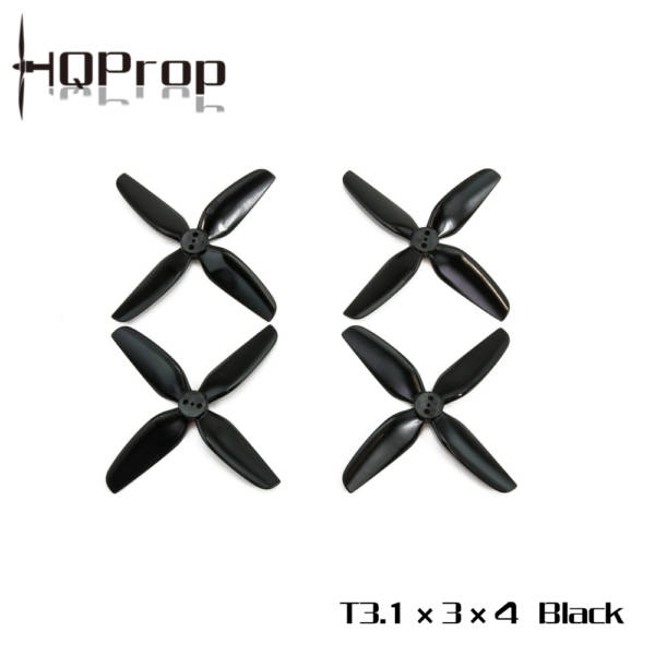 HQProp T3.1x3x4 Quad-Blade 3" Prop 4 Pack - Pick Your Color - Image 2