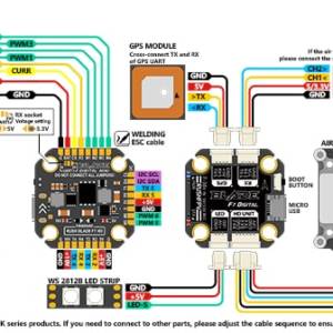 RUSHFPV Rush Blade F722 Flight Controller for DJI Digital FPV - 20x20mm 5 - Rush FPV