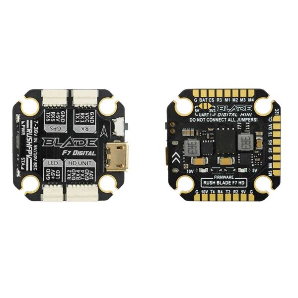 RUSHFPV Rush Blade F722 Flight Controller for DJI Digital FPV - 20x20mm