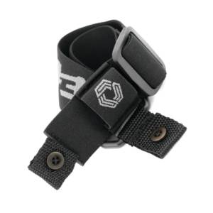 Ethix Goggle Strap HD - Black (Grey Logo) 1 - Ethix
