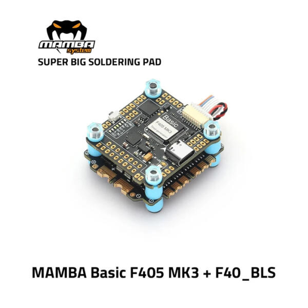 Diatone MAMBA Basic F405 MK3 40A 6S 8bit Flight Controller Stack