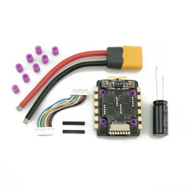 Flycolor X-Cross Mini 45A 3-6S BL_Heli32 4-in-1 20x20 ESC - Image 2