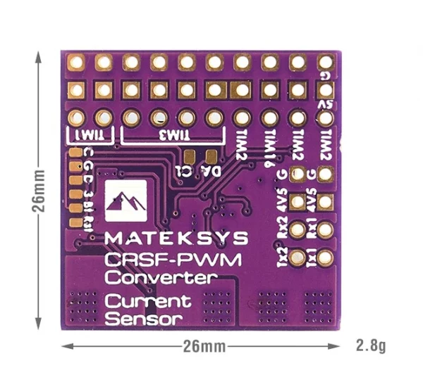 Matek CRSF-PWM-C CRSF to PWM Converter 2 - Matek Systems