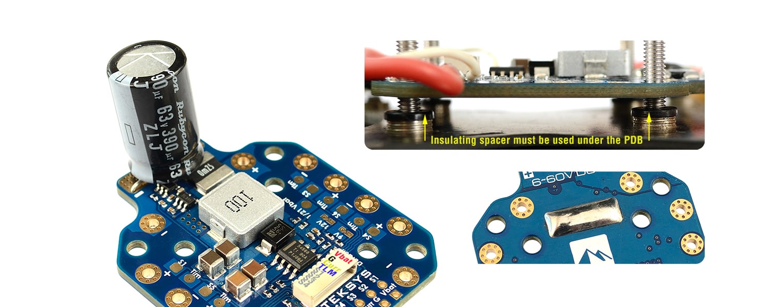 Matek PDB-HEX, 12S Compatible 3 - Matek Systems