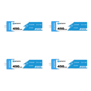 BetaFPV BT2.0 450mAh 1S 30C HV Battery (4pcs) 1 - BetaFPV