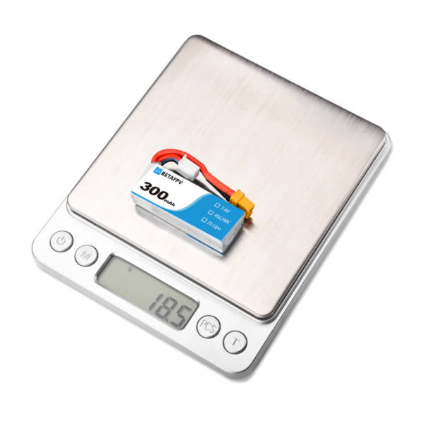 BetaFPV 300mAh 2S 45C Lipo Battery (2PCS) - Image 2