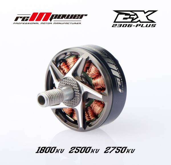 RCinpower EX2306 plus 5inch Brushless Motor - 1800Kv/2500Kv 1 - RCinpower