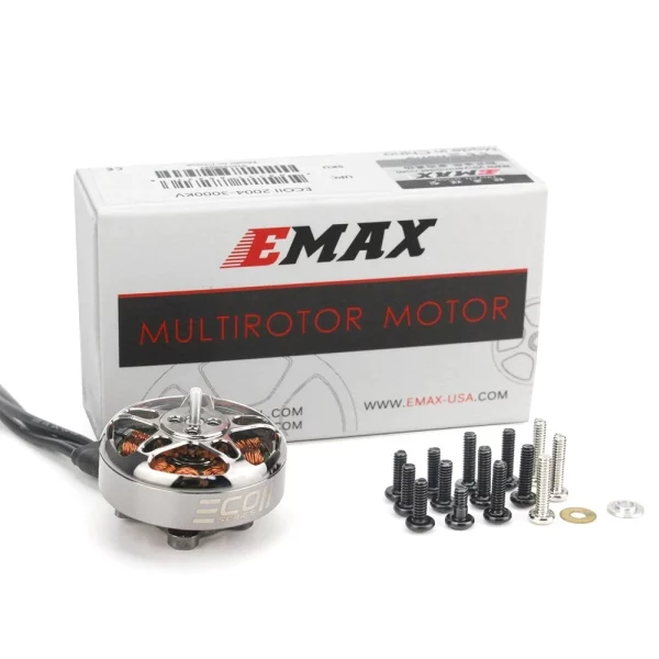 EMAX ECO II Series 2004 FPV Drone Motor - 1600Kv/2000Kv/2400Kv/3000Kv