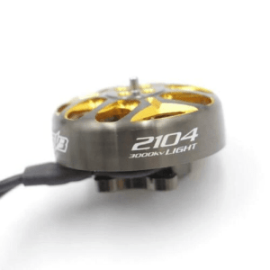 RCinPower GTS V3 2104 1800KV T-Mount Motor - Gunmetal/Gold