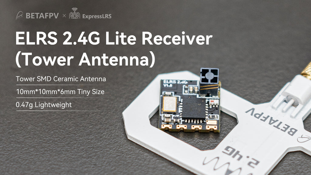 BetaFPV ELRS Lite Receiver - 2.4G Tower Antenna 4 -