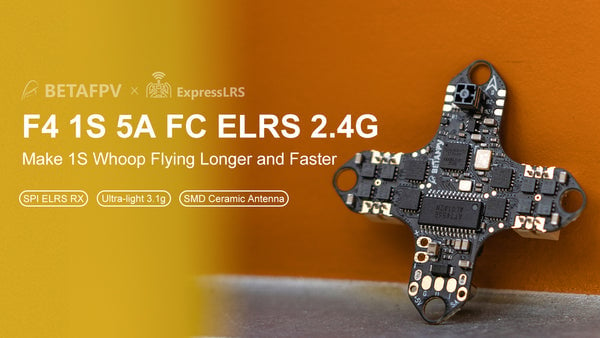 BetaFPV F4 1S 5A AIO Brushless Flight Controller (ELRS 2.4G) 6 - BetaFPV