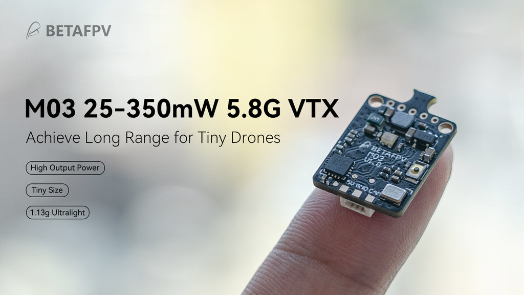 BetaFPV M03 25mW-350mW 5.8G VTX 8 - BetaFPV