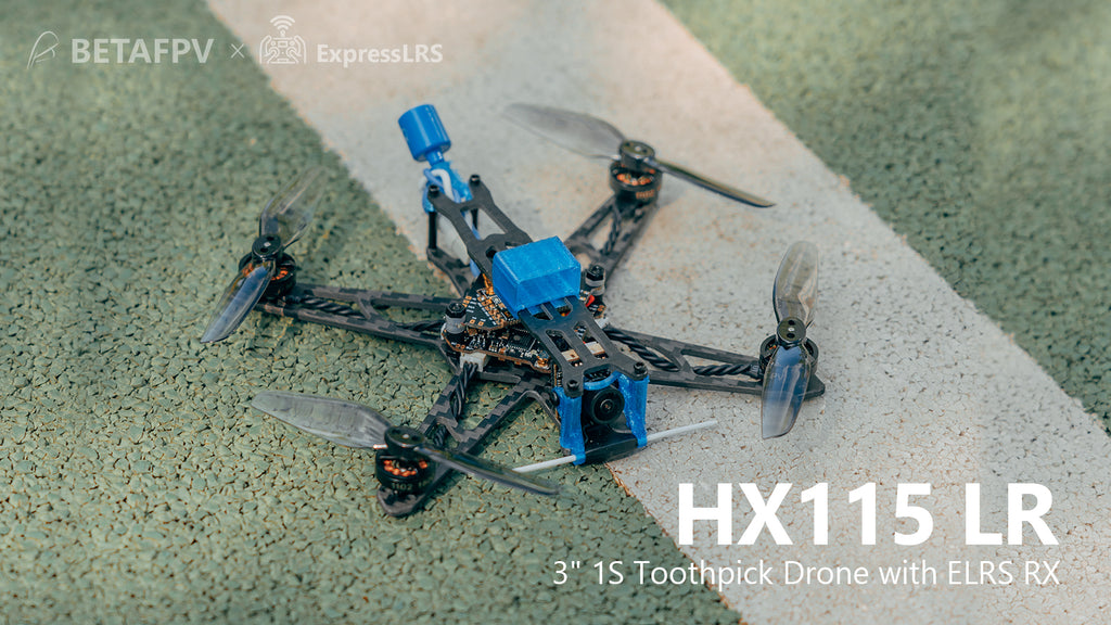BetaFPV HX115 LR Toothpick Drone - ELRS 2.4G 10 - BetaFPV