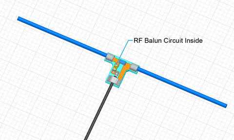 BETAFPV Dipole T Antenna - 2.4G or 915MHz - Pick Your Length 14 - BetaFPV