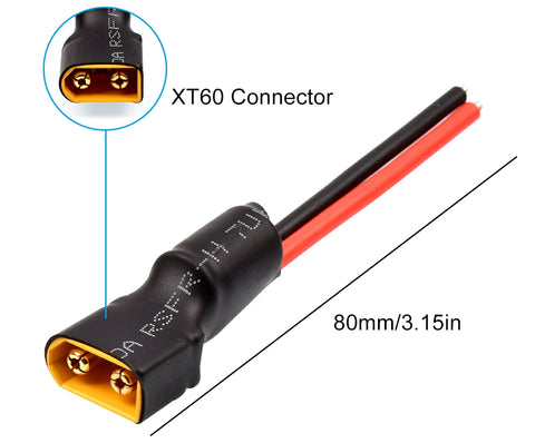 BetaFPV 4-5S Whoop Cable Pigtail (6pcs) (XT60) 3 - BetaFPV