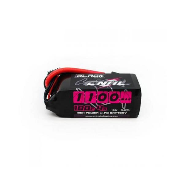 CNHL Black Series 14.8V 4S 1100mAh 100C LiPo Battery - XT60