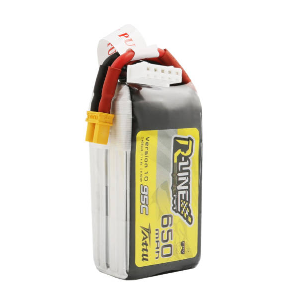 Tattu R-Line 650mAh 4S1P 75C 14.8V Lipo Battery with XT30 Plug - Image 2
