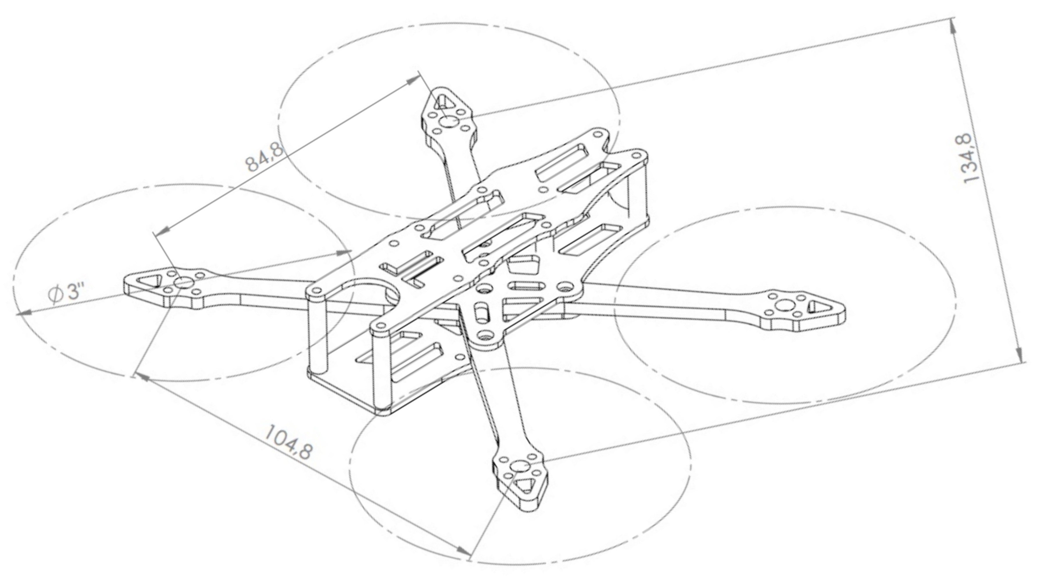 FETtec Gravity 1 Frame