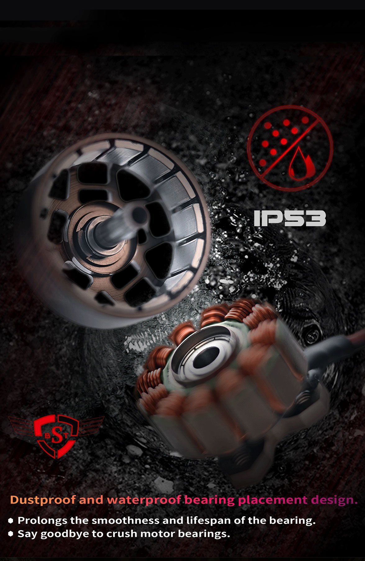 AxisFlying AF227 1960KV/2010KV/2710KV 2207 FPV Motor 7 - AxisFlying