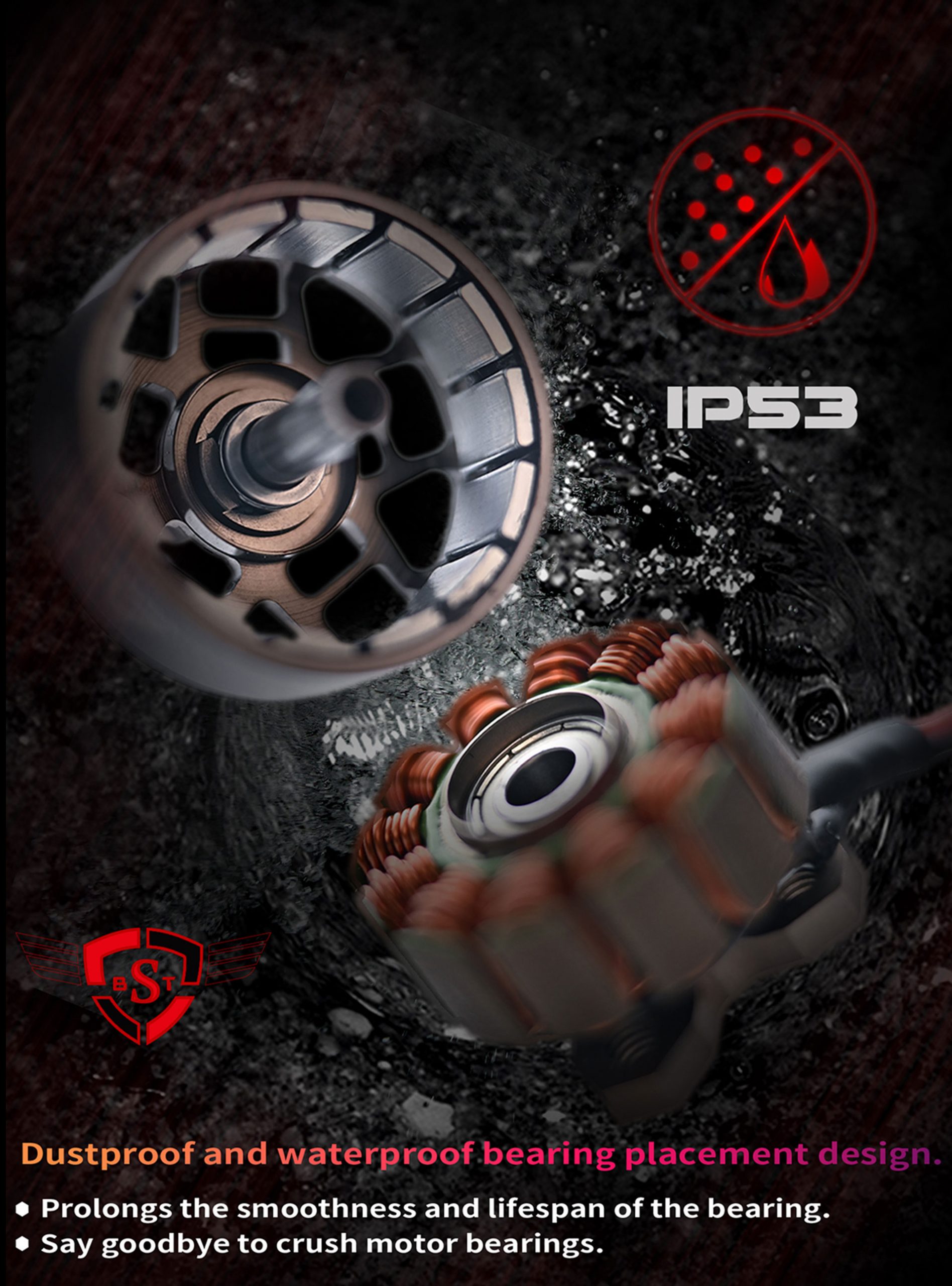 AxisFlying AF236 1810KV/1960KV/2410KV FPV Motor 6 - AxisFlying