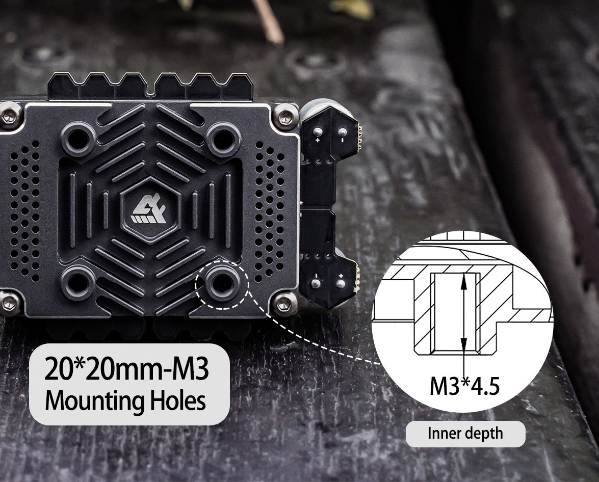 AxisFlying Plug and Play Stack 50A+F7 iSTACK 13 - AxisFlying