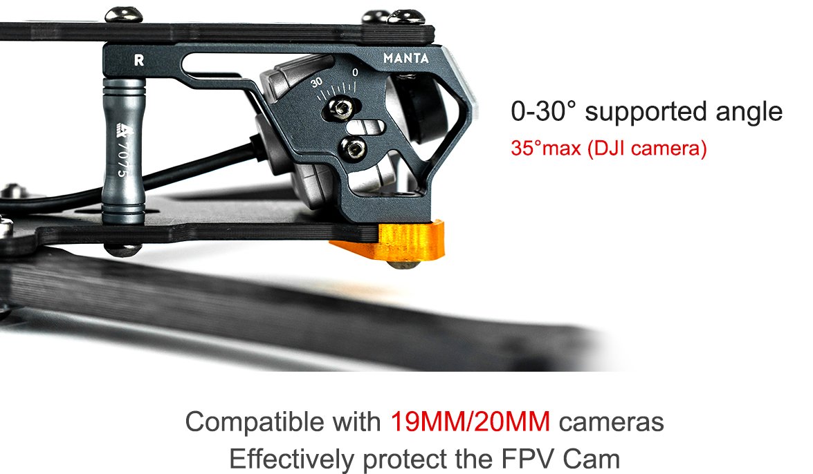 AxisFlying Manta 5 inch Freestyle FPV Frame -True X 7 - AxisFlying