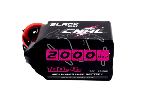 CNHL Black Series 100C 4S LiPo Battery - 2000mAh 1 CNHL Black Series 100C 4S LiPo Battery - 2000mAh
