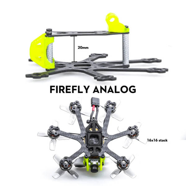 Flywoo Firefly Hex Nano 1.6'' Frame kit - Analog 2 - Flywoo