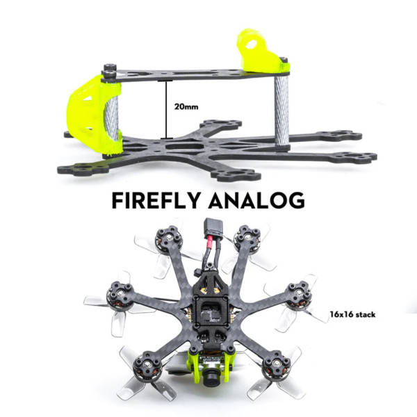 Flywoo Firefly Hex Nano 1.6'' Frame kit - Analog - Image 2