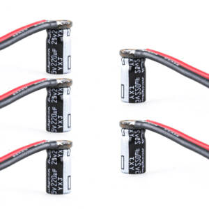 Flywoo RUBYCON 25V 220UF YXJ 6.3*11mm w/ Capacitor Cap PCB (5 Pieces) 1 - Flywoo