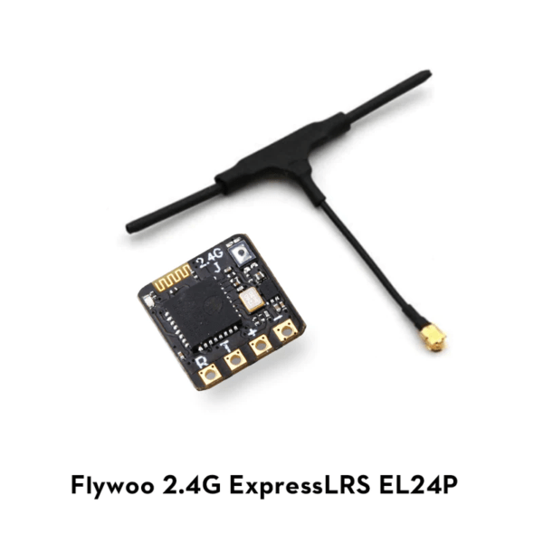 Flywoo ELRS EL24P 2.4G Receiver w/ T Antenna 1 - Flywoo