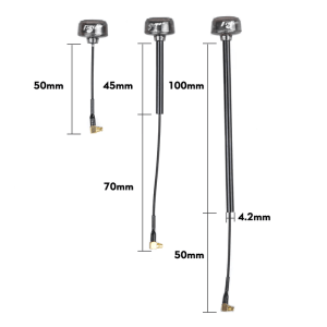 FLYWOO Circular Polarized 5.8GHz 90° MMCX Antenna - LHCP\RHCP - Pick Your Length