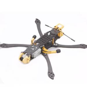 FLYWOO Mr.Croc 5" HD FPV Frame Kit - Gold or Titanium