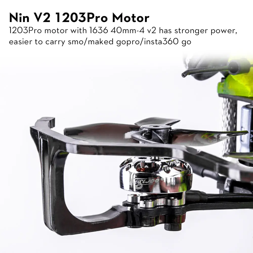 Flywoo 1.6'' Hex Nano Analog V1.2 Micro Drone (MPU6000) - PNP 5 - Flywoo
