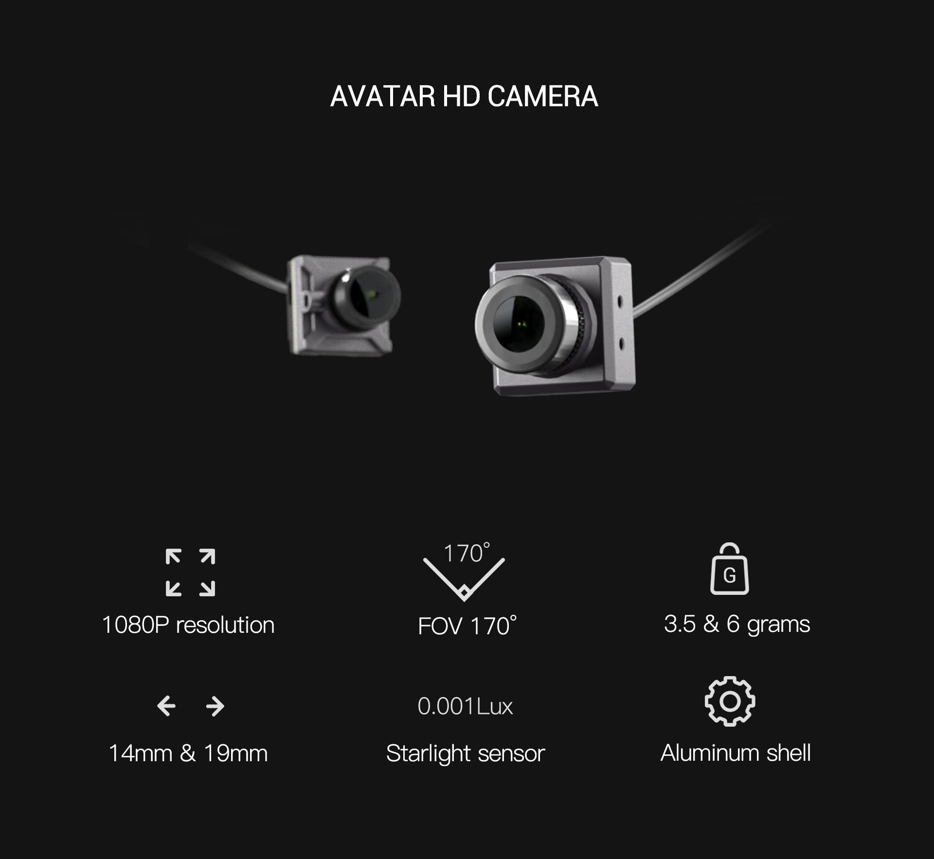 Walksnail Avatar HD Nano Camera 7 -