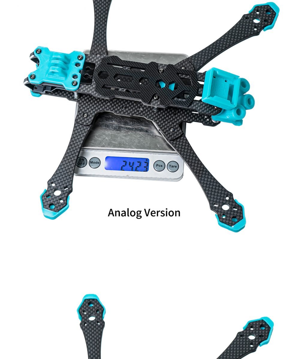 Axisflying Manta 6inch Mid-Range Cinematic Freestyle Frame Kit (HD Version) 23 - AxisFlying